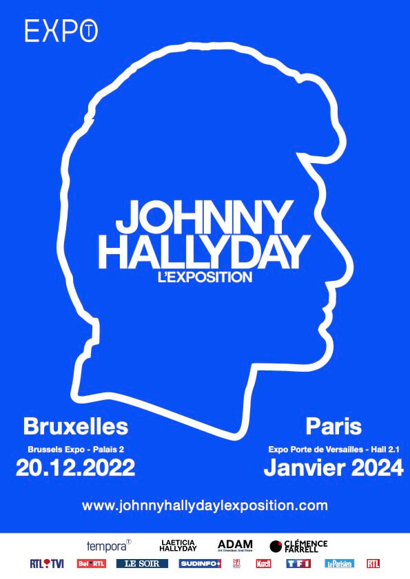 johnny hallyday expo affiche